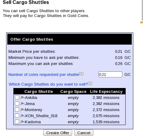shuttles